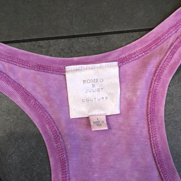 Romeo & Juliet Couture Tank Top - Picture 3 of 6